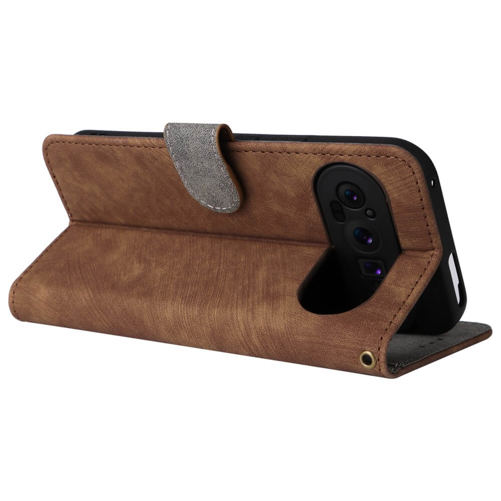 Google Pixel 9 / 9 Pro - Ledertasche mit RFID Blocker - Image 29