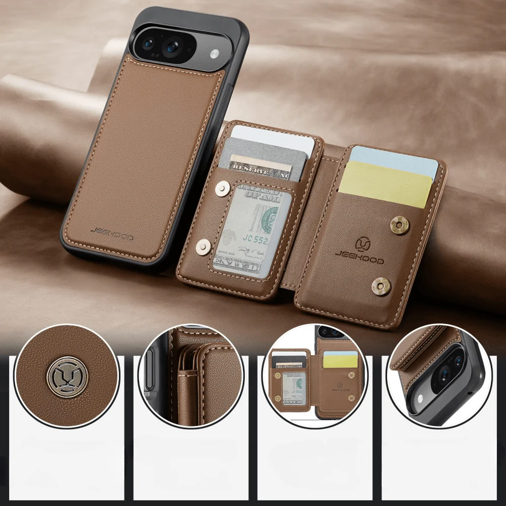Google Pixel 9 / 9 Pro - 2-in-1 Backcover mit Kreditkarten-Etui - Image 10