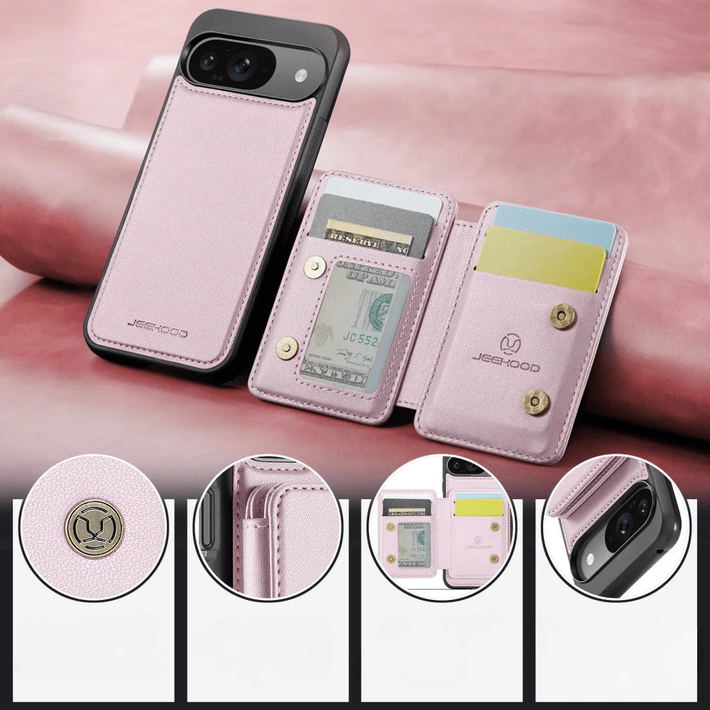 Google Pixel 9 / 9 Pro - 2-in-1 Backcover mit Kreditkarten-Etui - Image 37