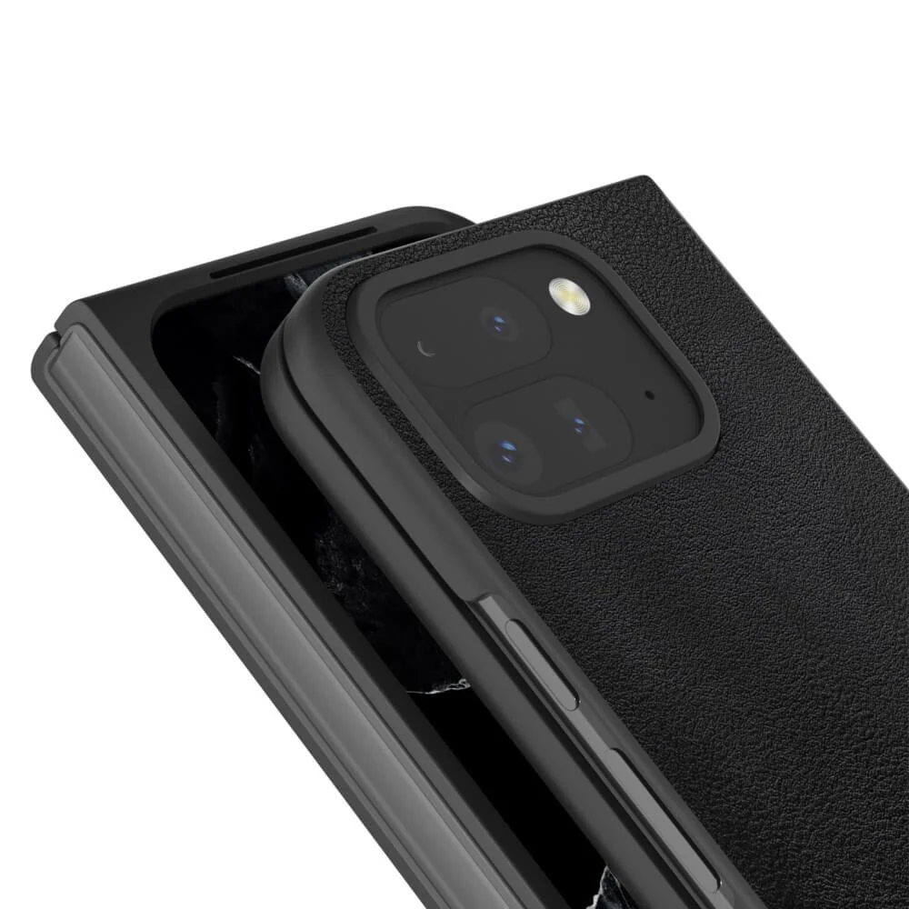 Google Pixel 9 Pro Fold - 360-grad Schutzhülle in Kunstleder - Image 3