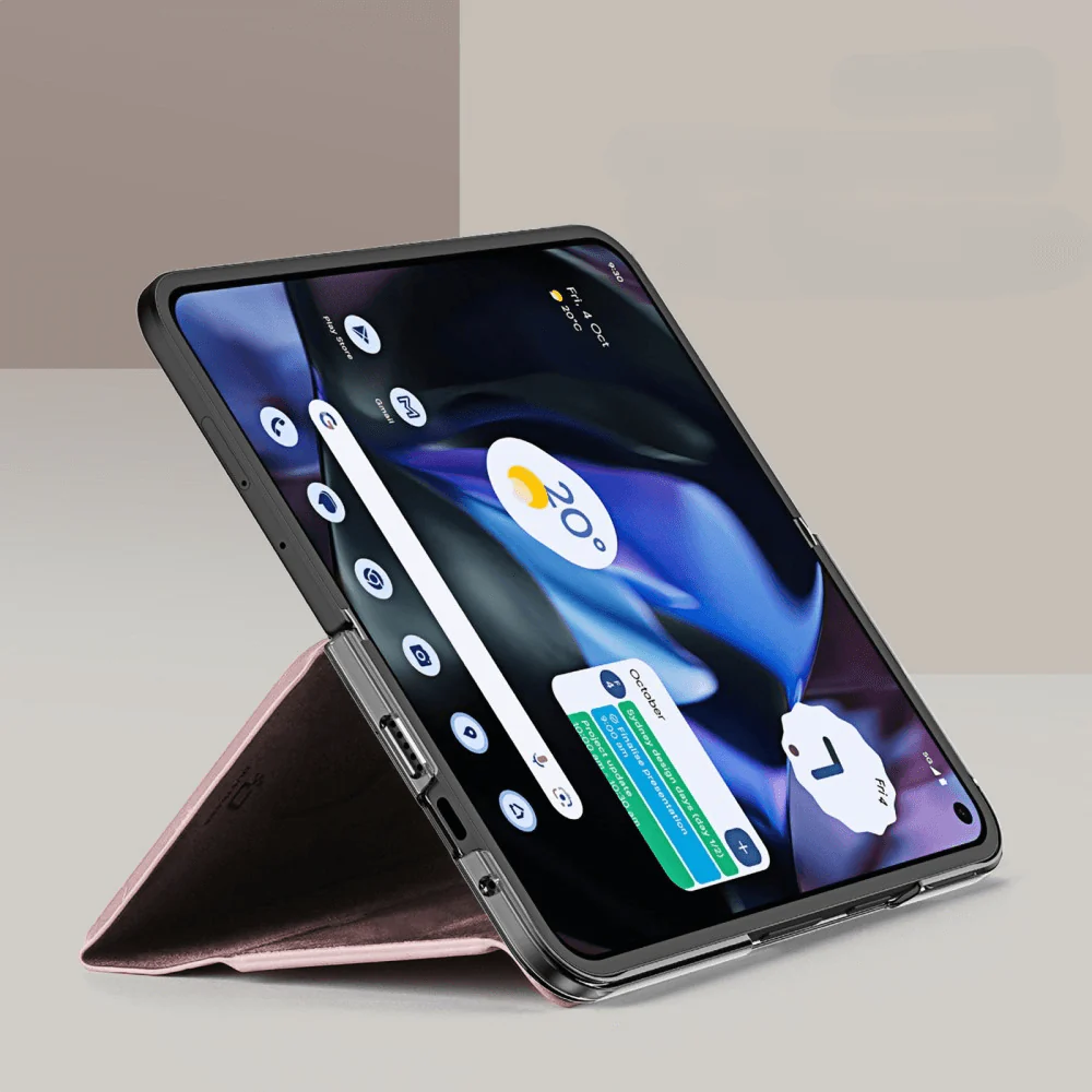 Google Pixel 9 Pro Fold 5G - Dux Ducis Bril Series Flip Case - Image 3