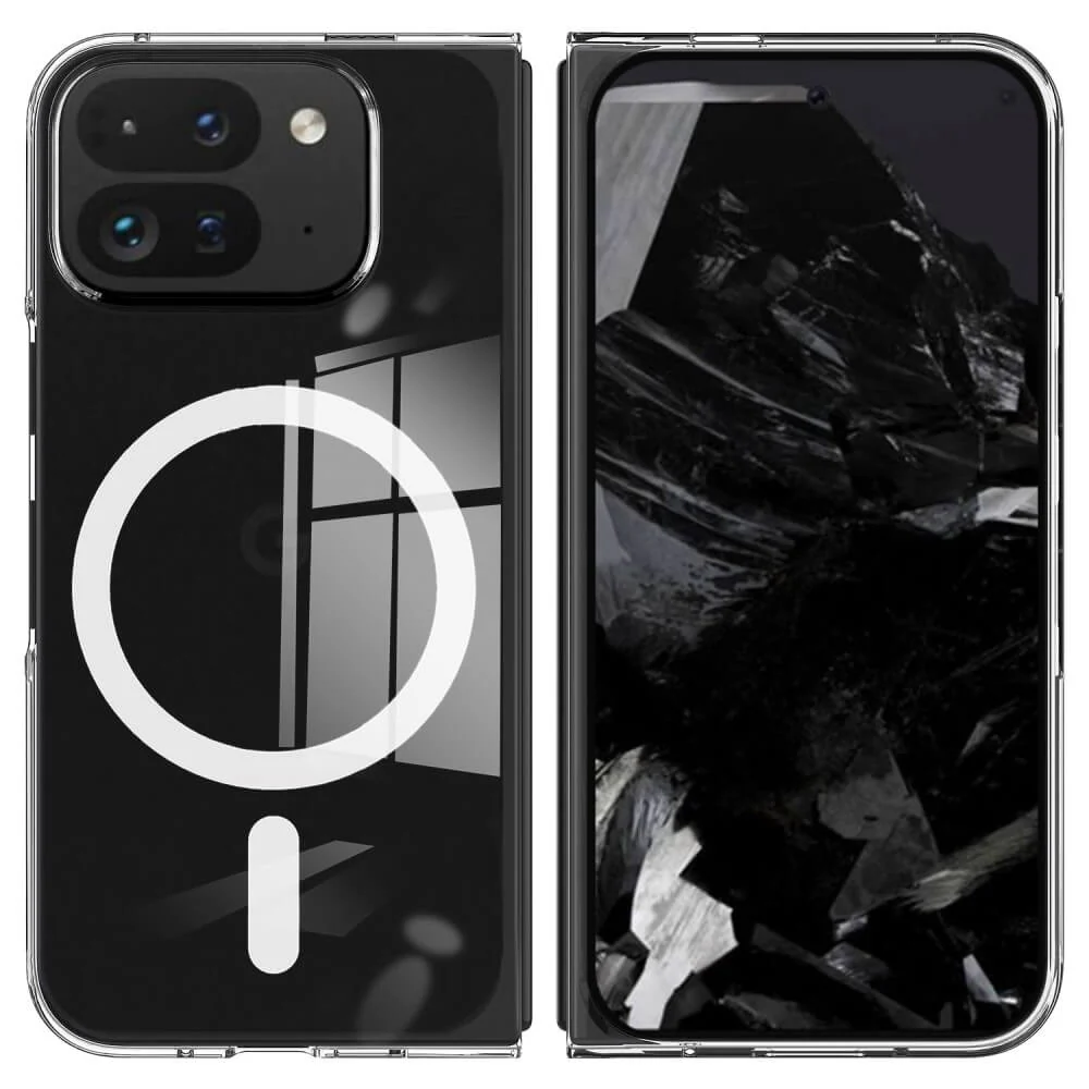Google Pixel 9 Pro Fold - Schützende Acryl-Handyhülle mit Magnet - Image 4