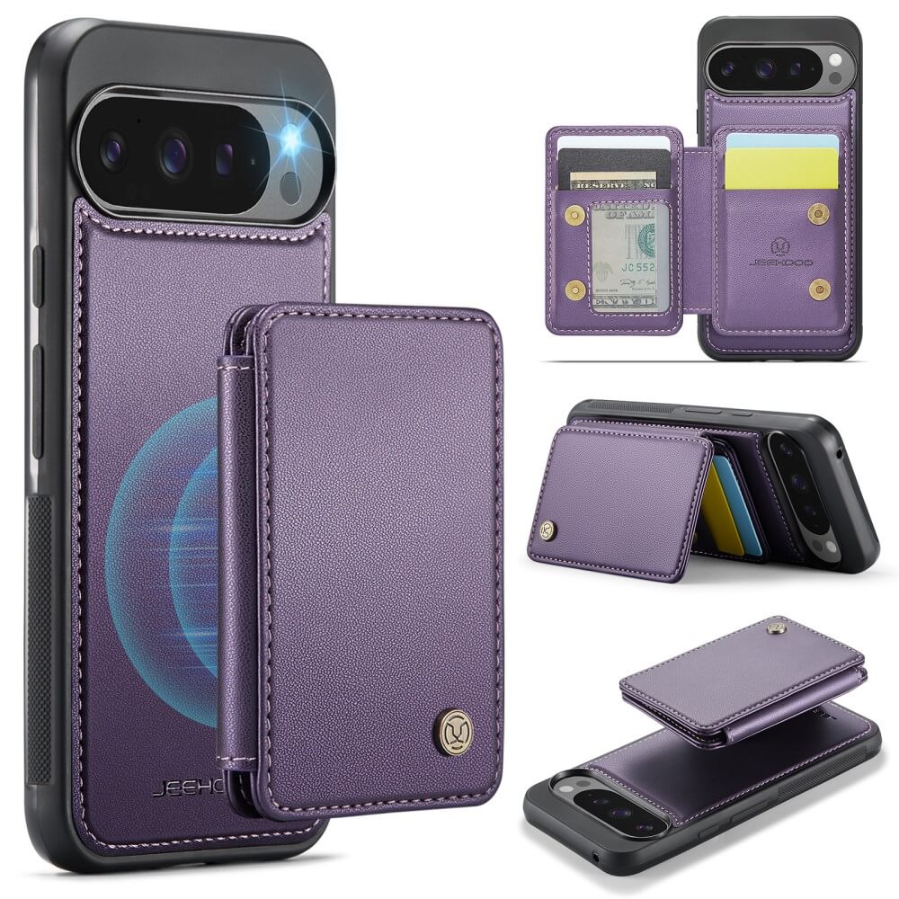 Google Pixel 9 Pro XL - 2-in-1 Backcover mit Kreditkarten-Etui
