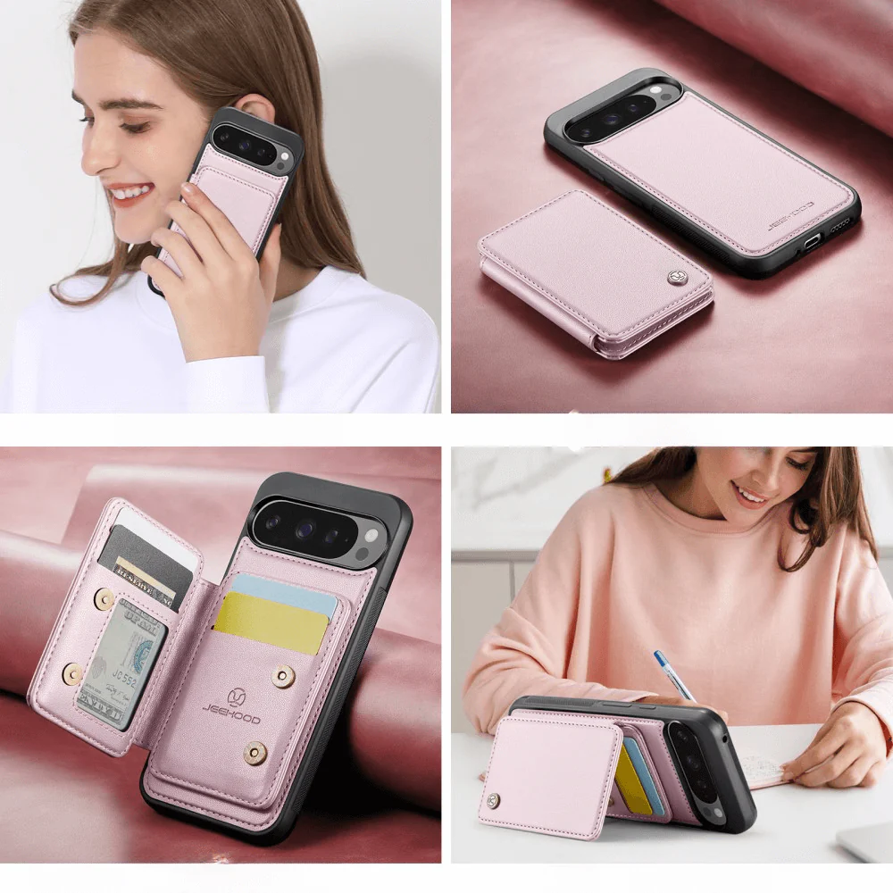 Google Pixel 9 Pro XL - 2-in-1 Backcover mit Kreditkarten-Etui - Image 13