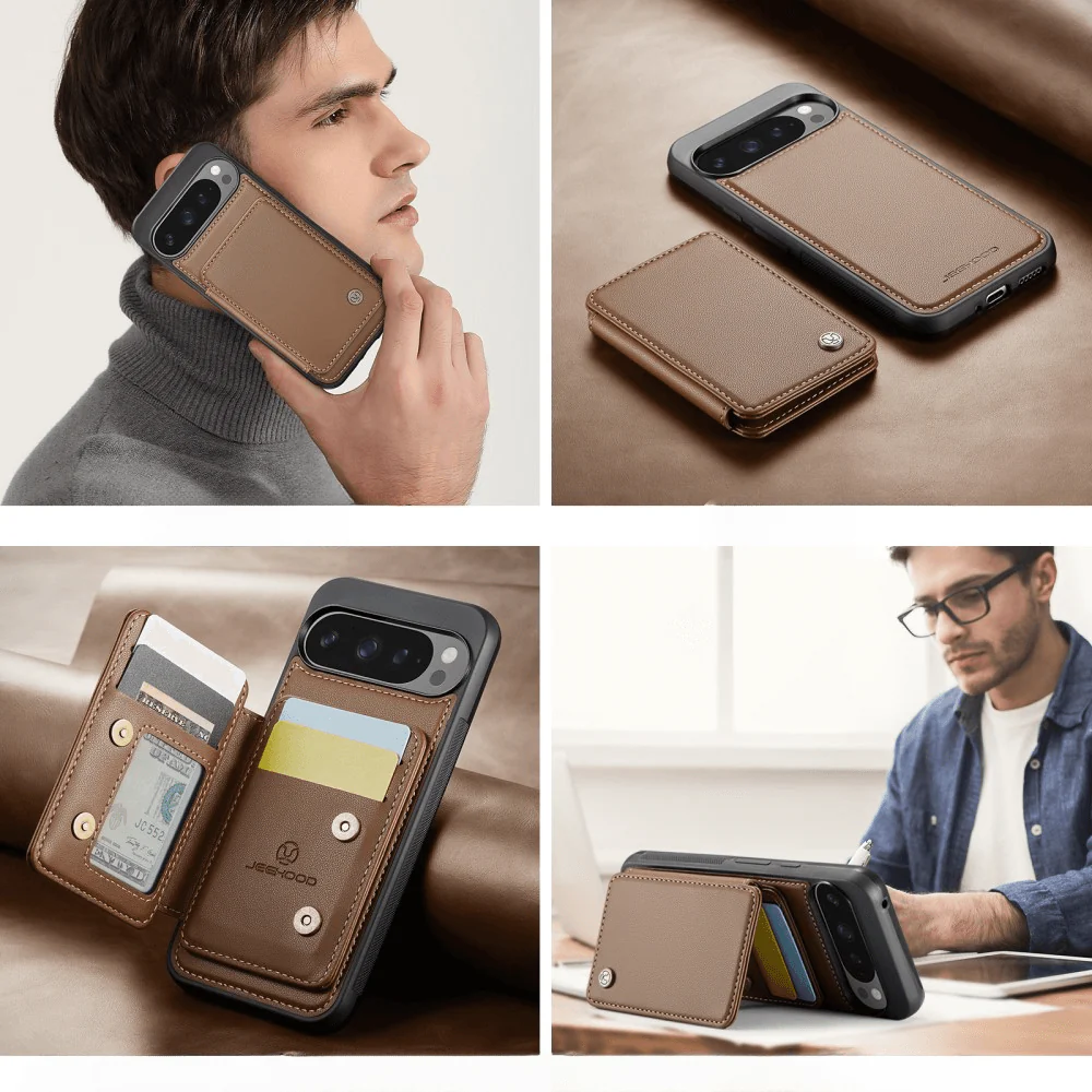 Google Pixel 9 Pro XL - 2-in-1 Backcover mit Kreditkarten-Etui - Image 23