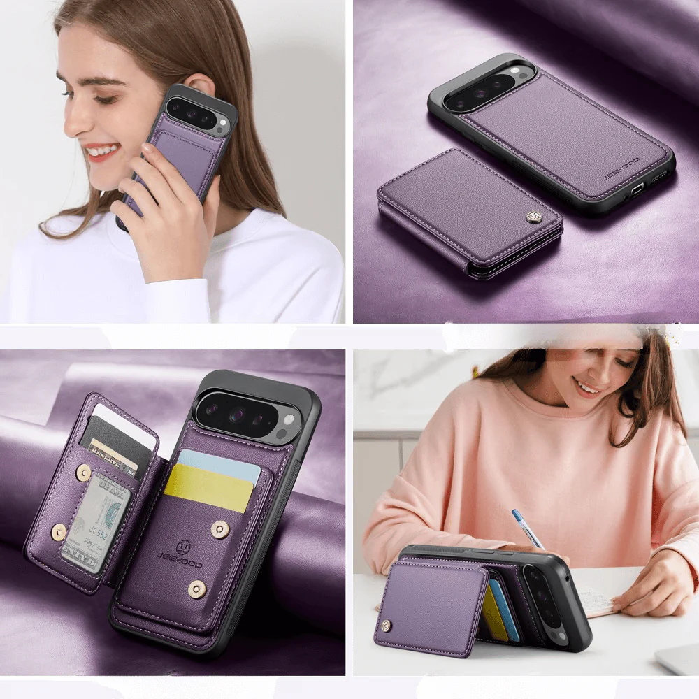 Google Pixel 9 Pro XL - 2-in-1 Backcover mit Kreditkarten-Etui - Image 3