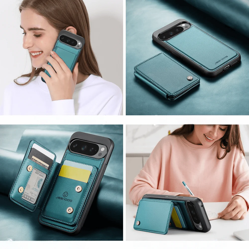 Google Pixel 9 Pro XL - 2-in-1 Backcover mit Kreditkarten-Etui - Image 31