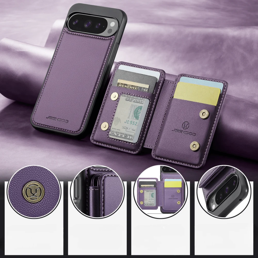 Google Pixel 9 Pro XL - 2-in-1 Backcover mit Kreditkarten-Etui - Image 4