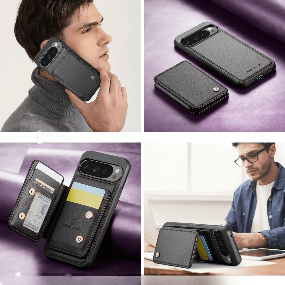 Google Pixel 9 Pro XL - 2-in-1 Backcover mit Kreditkarten-Etui - Image 40