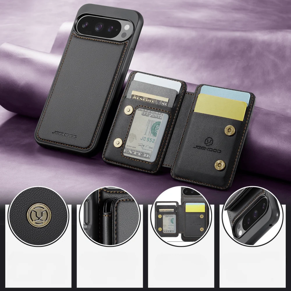 Google Pixel 9 Pro XL - 2-in-1 Backcover mit Kreditkarten-Etui - Image 41