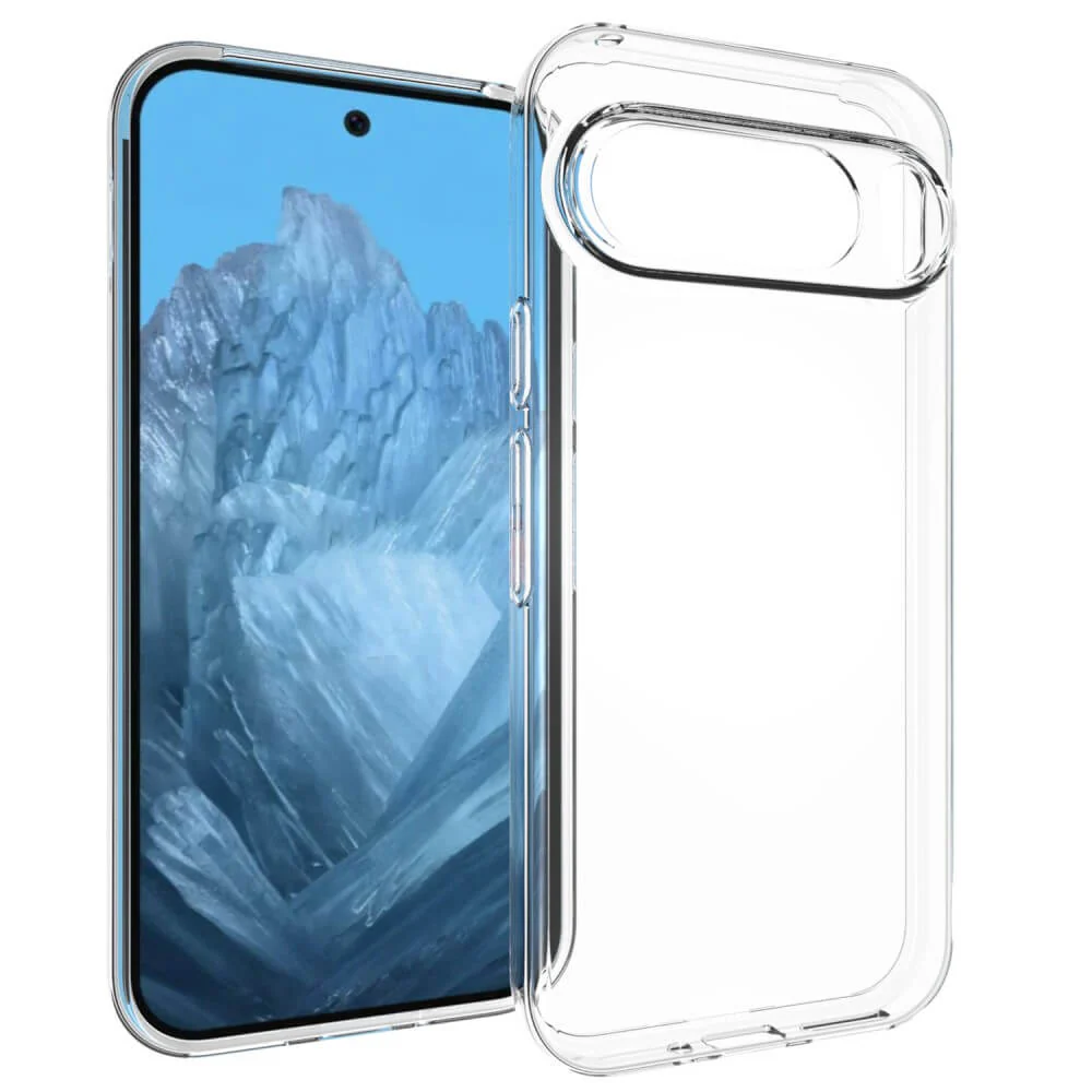 Google Pixel 9 / 9 Pro - Silikon Gummi Case transparent