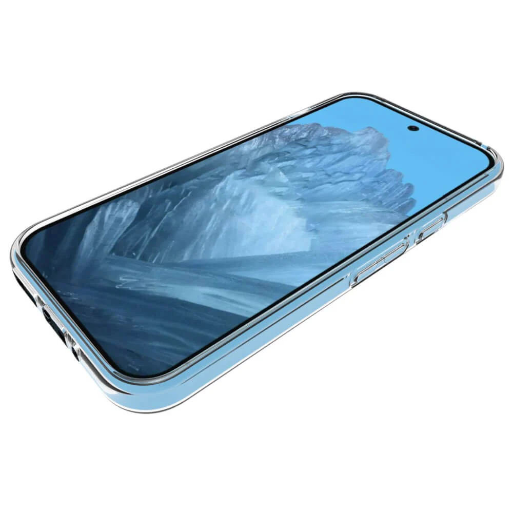 Google Pixel 9 / 9 Pro - Silikon Gummi Case transparent - Image 3