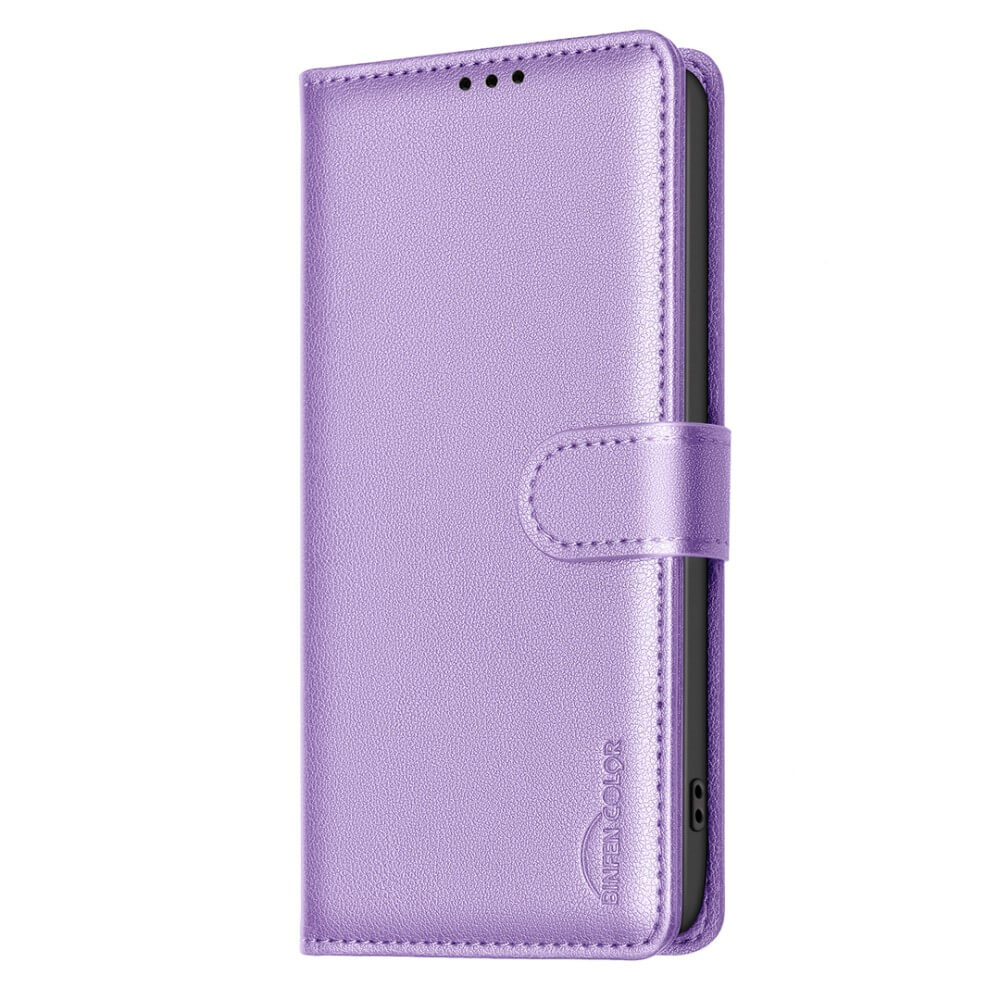Google Pixel 9a - BINFEN Leder Etui Hülle mit RFID Blocker - Image 17