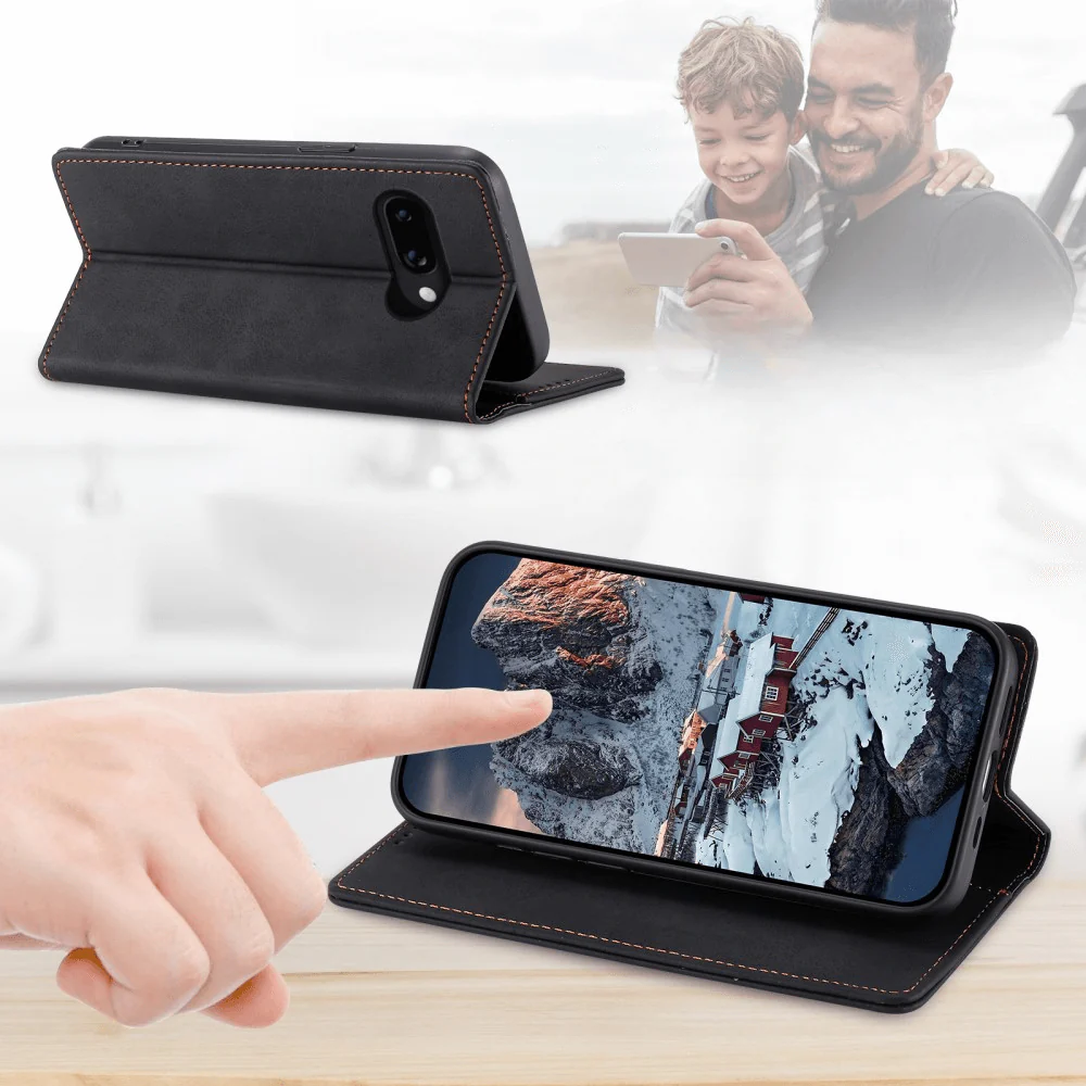 Google Pixel 9a - Flip Case mit RFID Blocker - Image 26