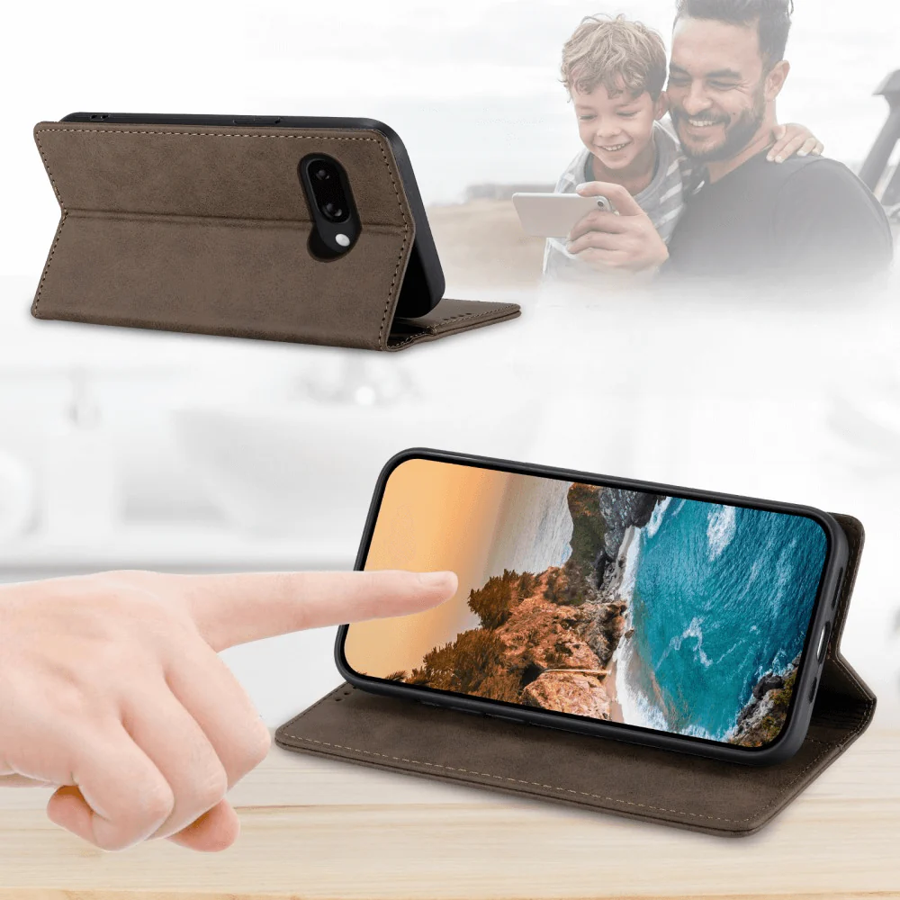 Google Pixel 9a - Flip Case mit RFID Blocker - Image 33