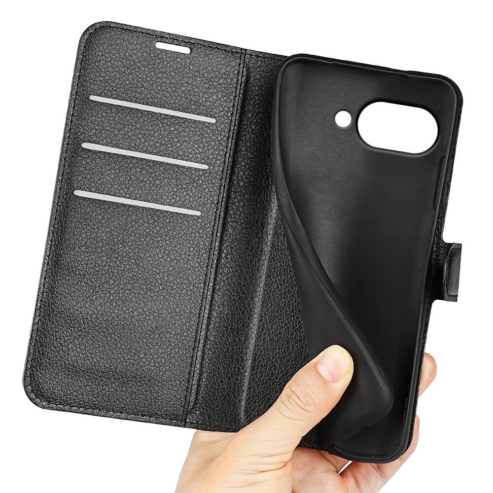 Google Pixel 9a - Leder Etui Hülle - Image 4