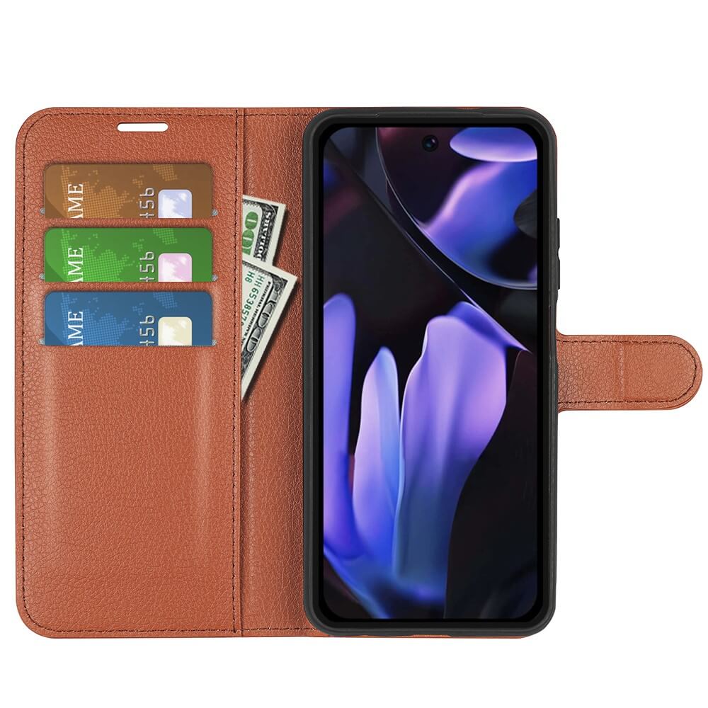 Google Pixel 9a - Leder Etui Hülle - Image 50