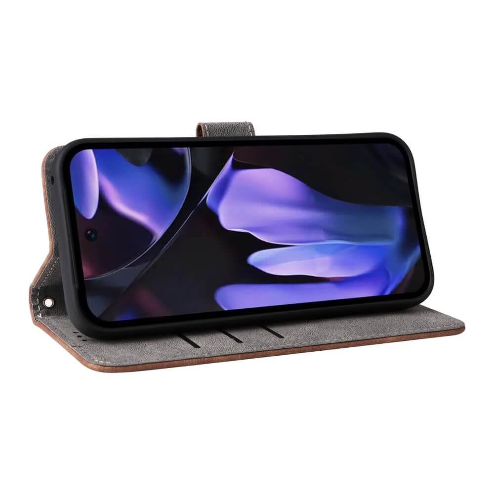 Google Pixel 9a - Ledertasche mit RFID Blocker - Image 32