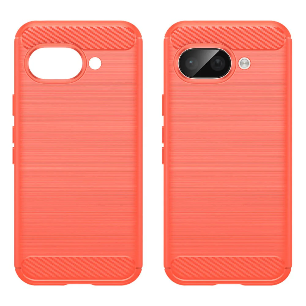 Google Pixel 9a - Metall Carbon Look Hülle - Image 10