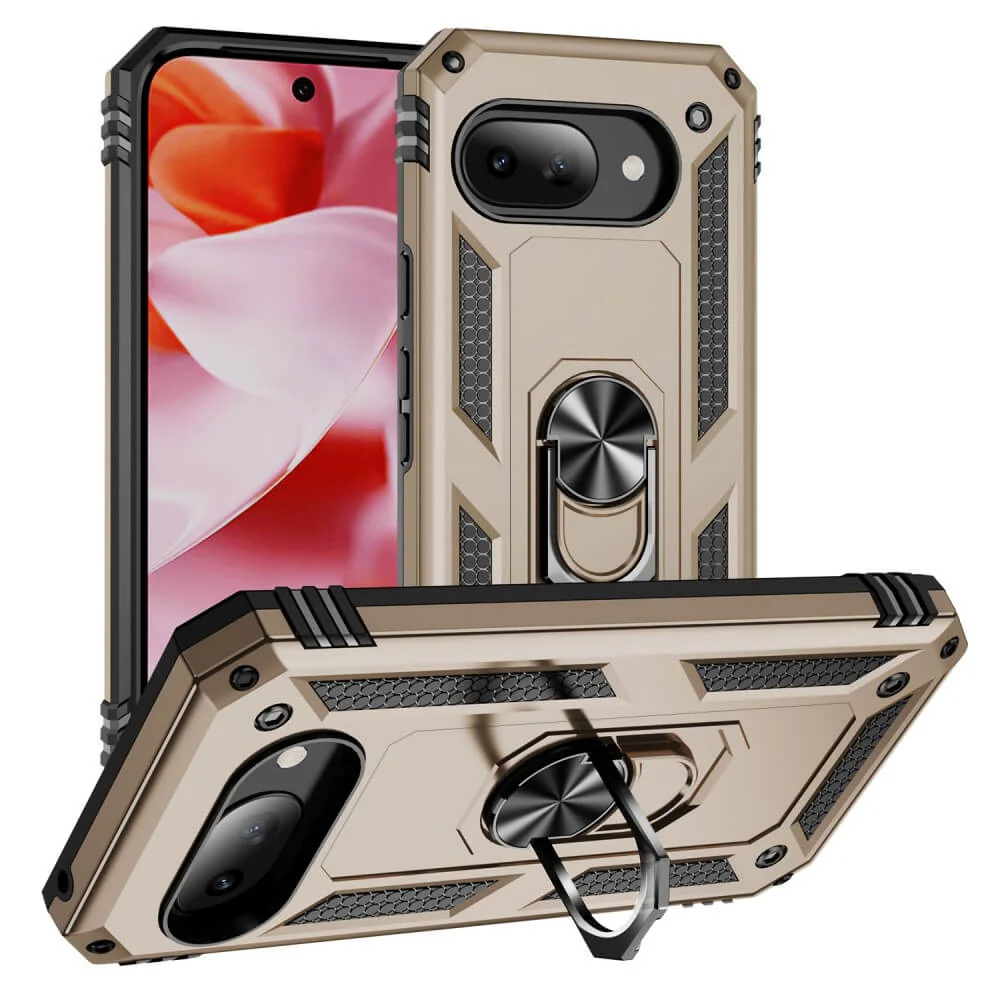 Google Pixel 9a - Robustes Back Cover mit Kickstand - Image 11