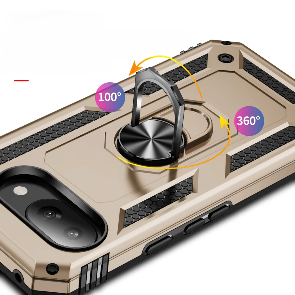 Google Pixel 9a - Robustes Back Cover mit Kickstand - Image 13