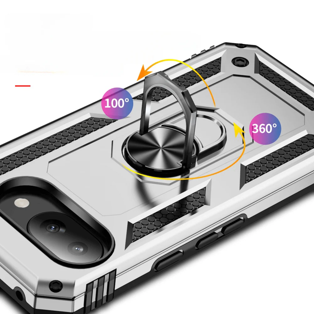 Google Pixel 9a - Robustes Back Cover mit Kickstand - Image 18