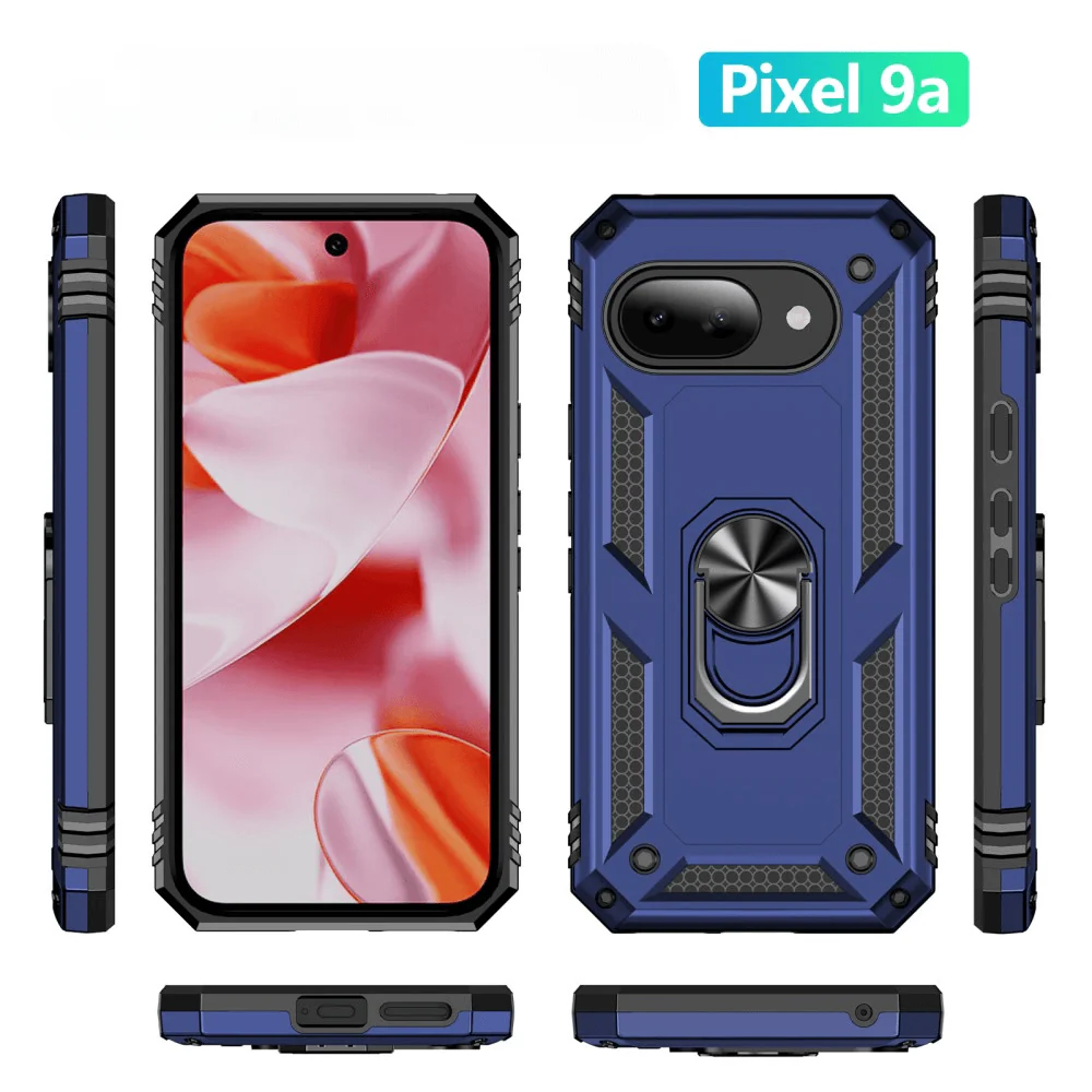 Google Pixel 9a - Robustes Back Cover mit Kickstand - Image 22