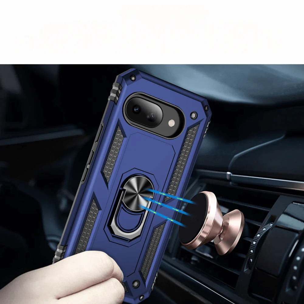 Google Pixel 9a - Robustes Back Cover mit Kickstand - Image 24