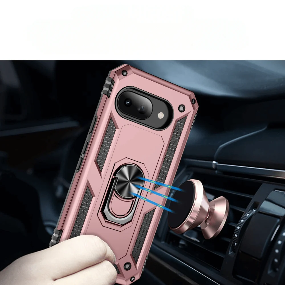 Google Pixel 9a - Robustes Back Cover mit Kickstand - Image 29