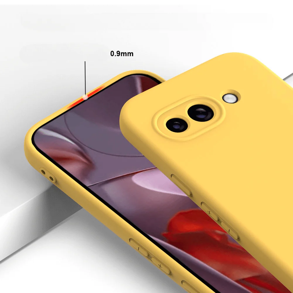 Google Pixel 9a - Silikon Gummi Hülle mit Riemen - Image 15