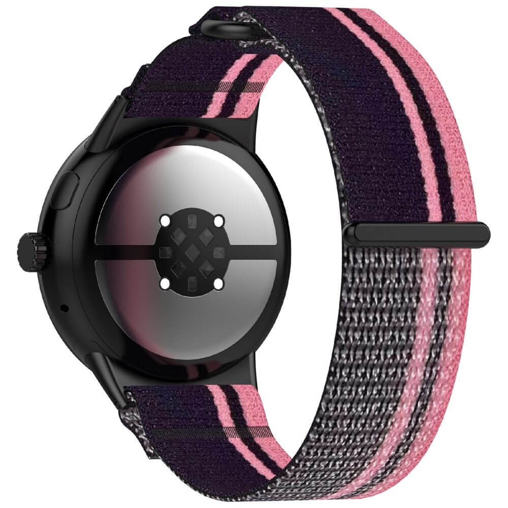 Google Pixel Watch 4 / 3 - 45mm - Nylon Stoff Band flexibel mit Klett - Image 13