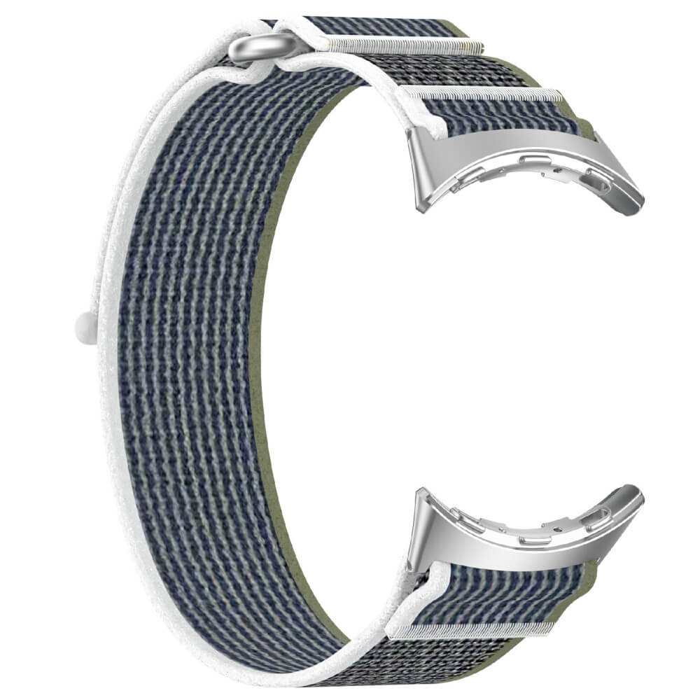 Google Pixel Watch 4 / 3 - 45mm - Nylon Stoff Band flexibel mit Klett - Image 21