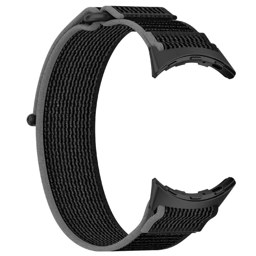Google Pixel Watch 4 / 3 - 45mm - Nylon Stoff Band flexibel mit Klett - Image 3