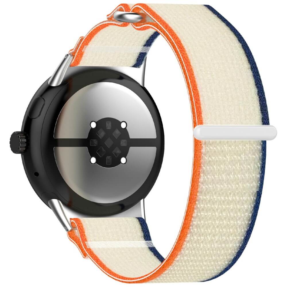 Google Pixel Watch 4 / 3 - 45mm - Nylon Stoff Band flexibel mit Klett - Image 7