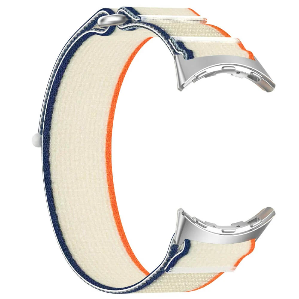 Google Pixel Watch 4 / 3 - 45mm - Nylon Stoff Band flexibel mit Klett - Image 9