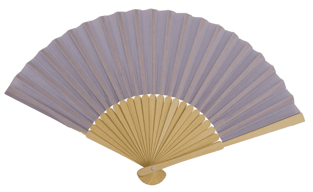 Handfächer aus Bambus 21 cm - Image 2