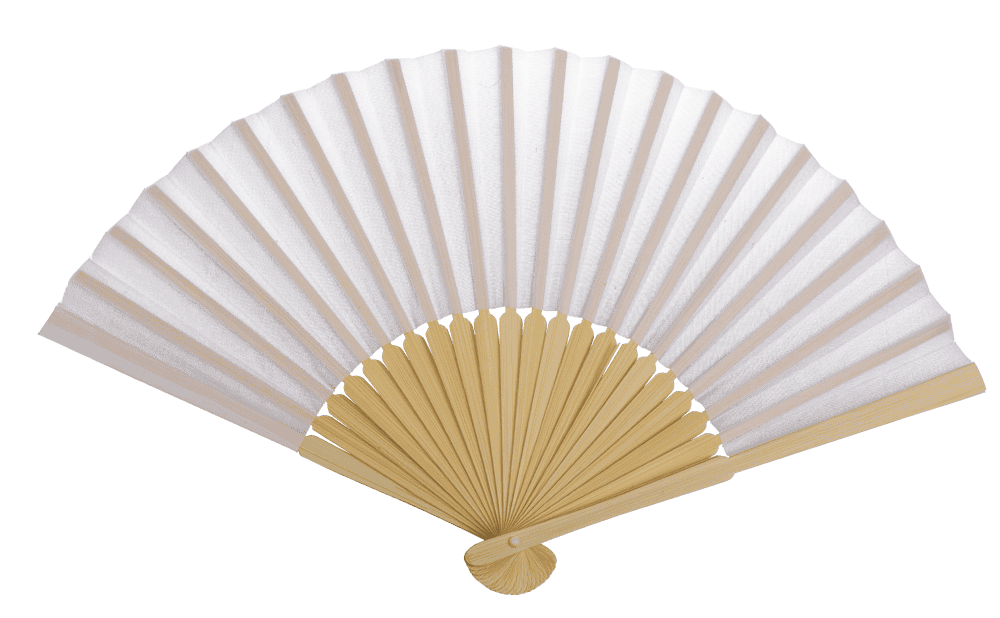 Handfächer aus Bambus 21 cm - Image 7