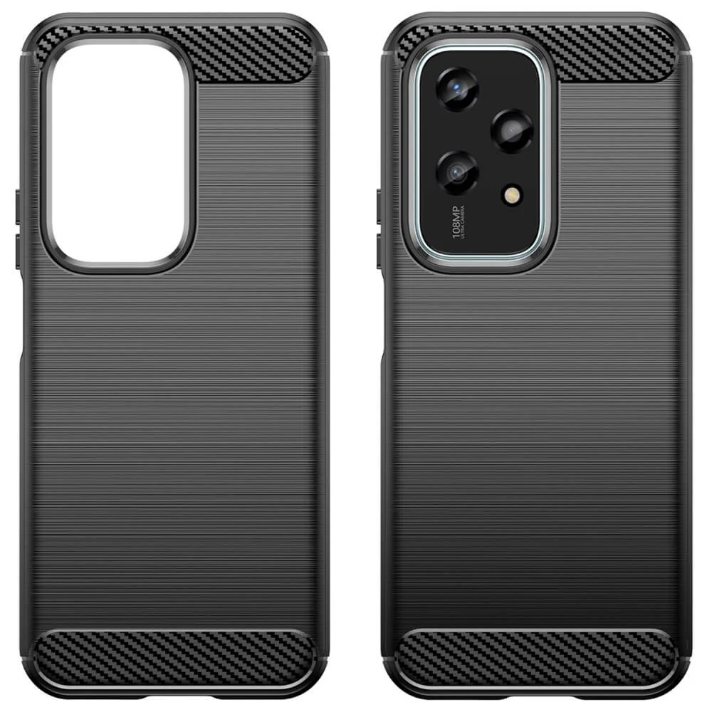 HONOR 200 Lite - Metall Carbon Look Hülle - Image 5