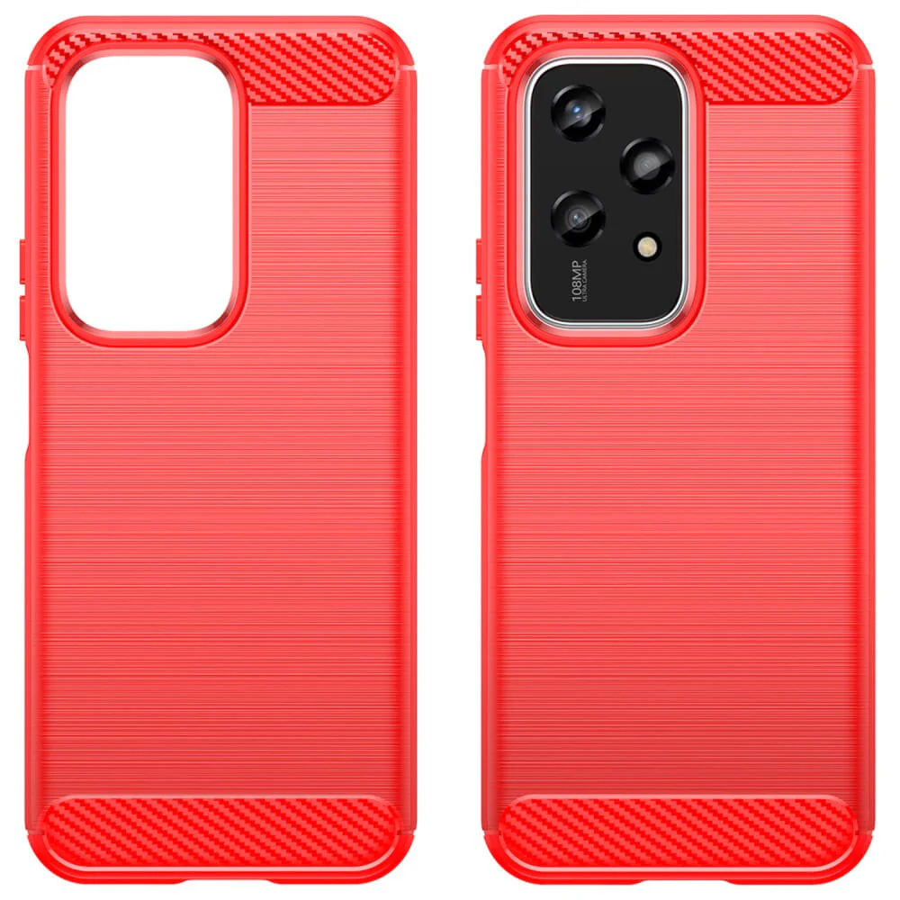 HONOR 200 Lite - Metall Carbon Look Hülle - Image 8