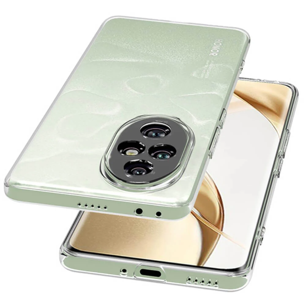 HONOR 200 Pro - Silikon Gummi Case transparent - Image 5