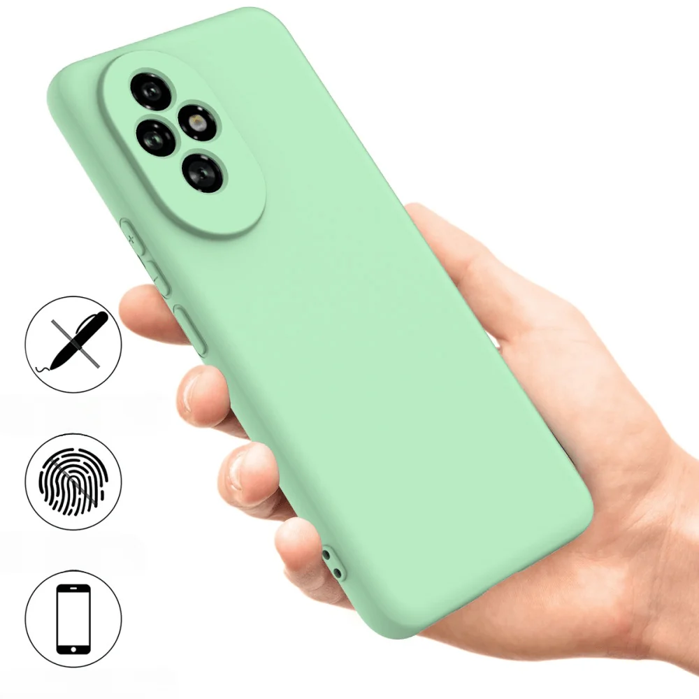 HONOR 200 Pro - Silikon Gummi Hülle - Image 20