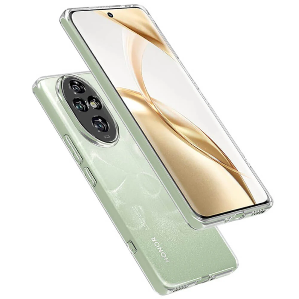 HONOR 200 - Silikon Gummi Case transparent - Image 3