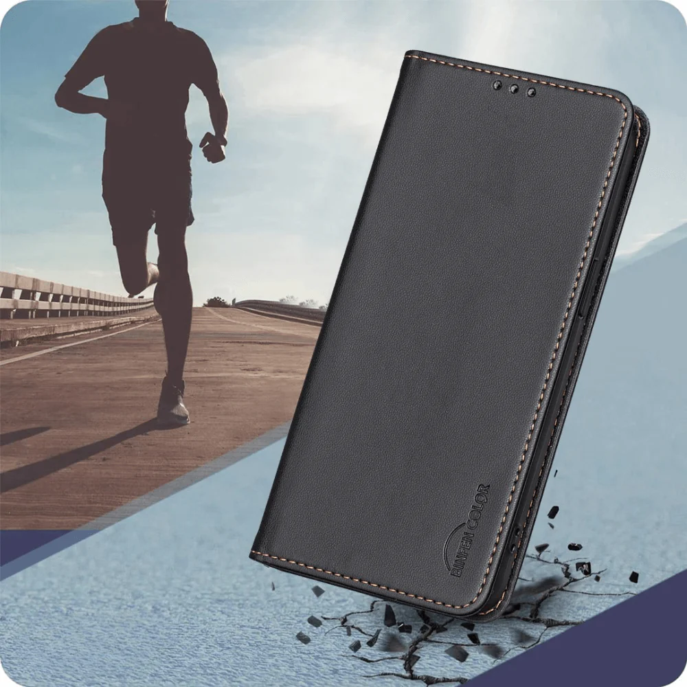 HONOR 400 Lite - BINFEN Flip Case Hülle - Image 23
