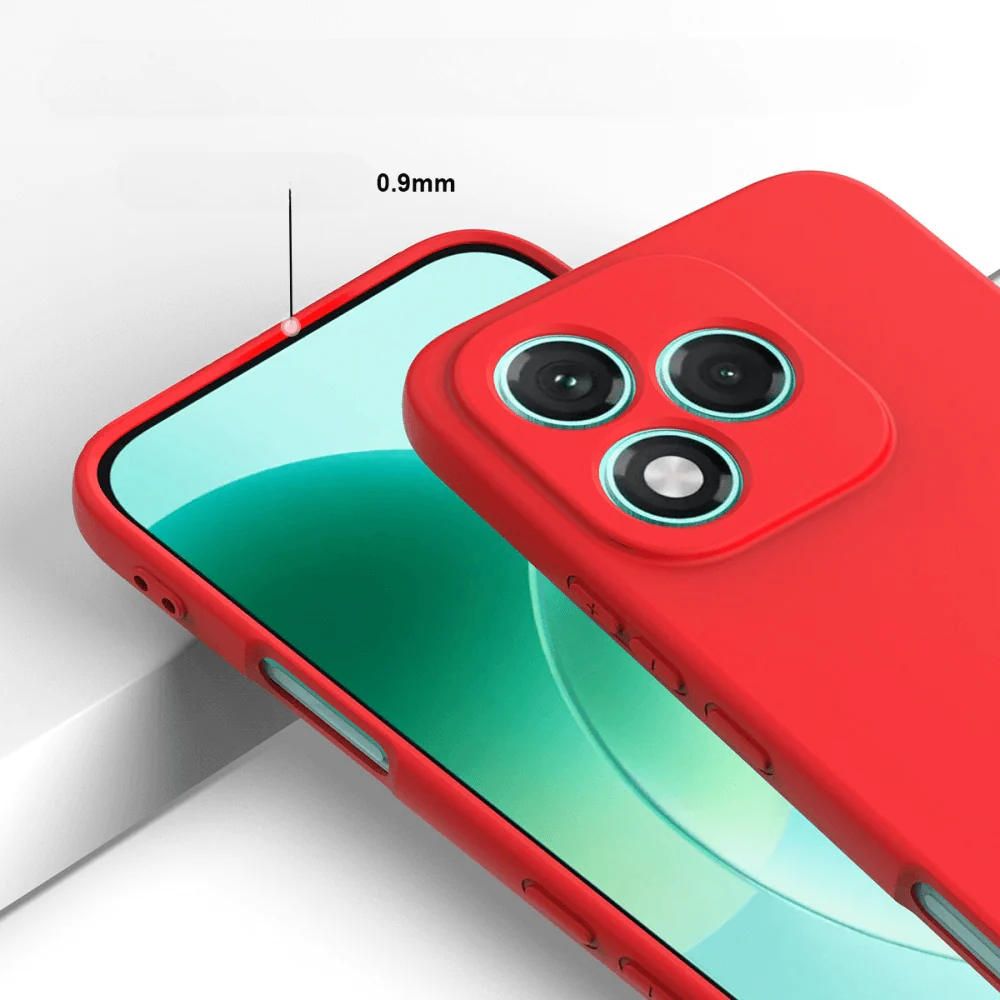 HONOR 400 Lite - Silikon Gummi Hülle mit Riemen - Image 11