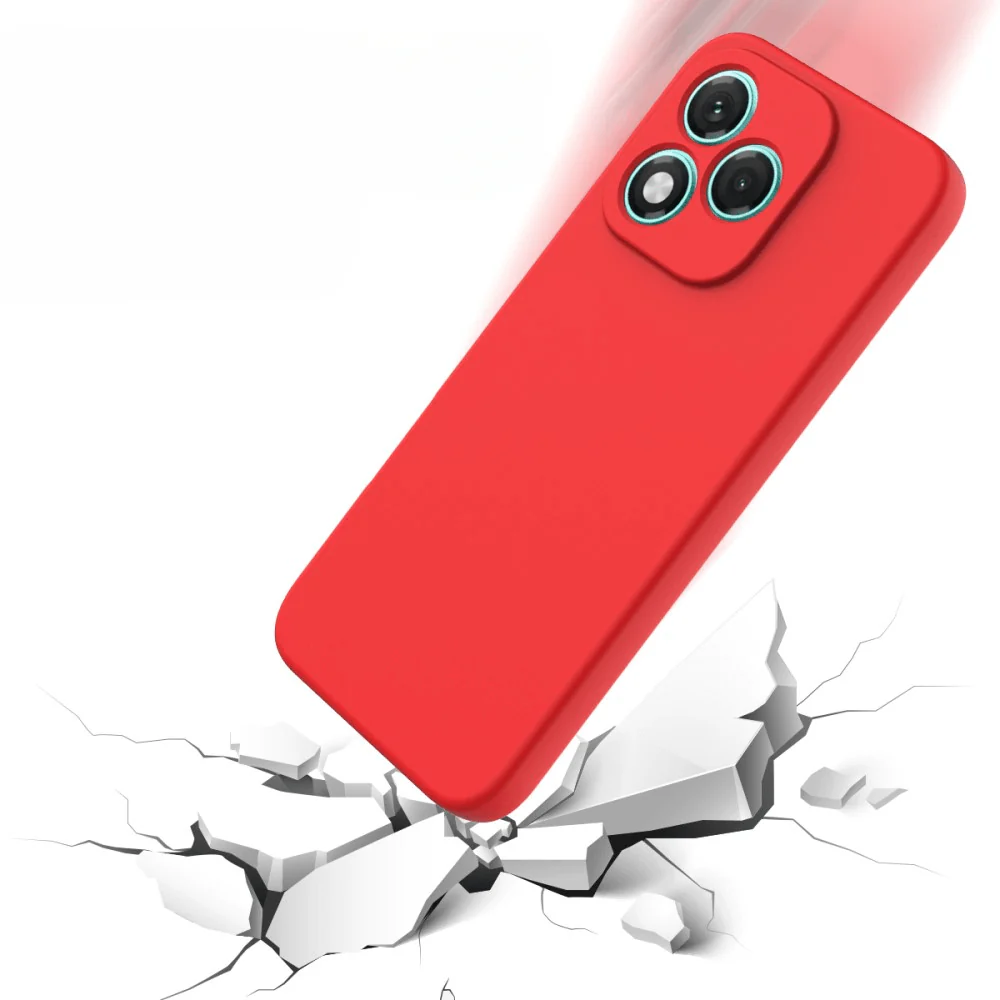 HONOR 400 Lite - Silikon Gummi Hülle mit Riemen - Image 12