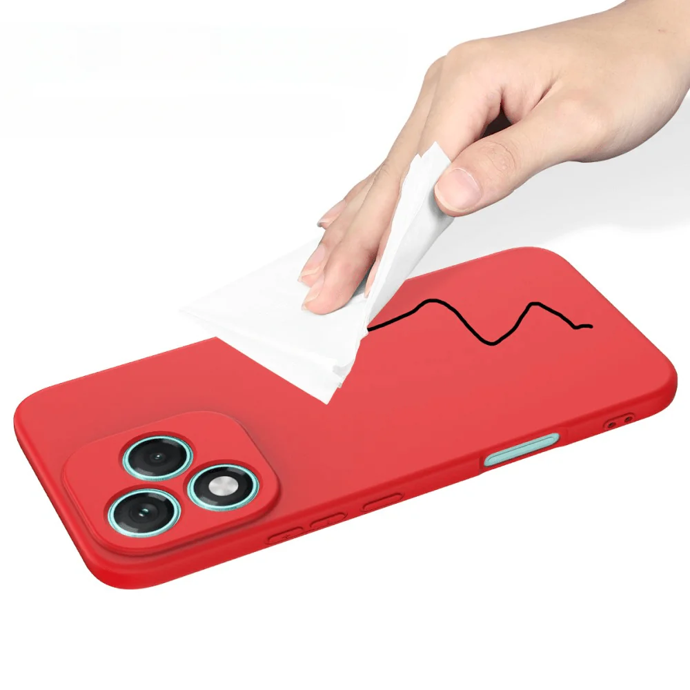 HONOR 400 Lite - Silikon Gummi Hülle mit Riemen - Image 14