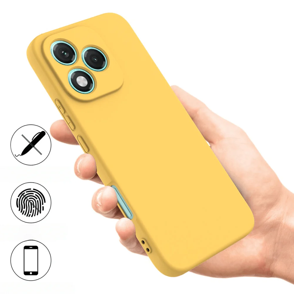 HONOR 400 Lite - Silikon Gummi Hülle mit Riemen - Image 16