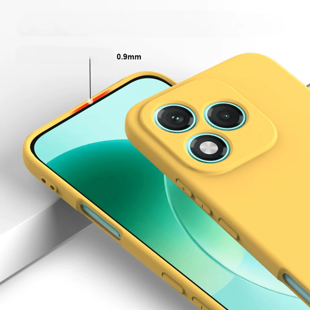 HONOR 400 Lite - Silikon Gummi Hülle mit Riemen - Image 18