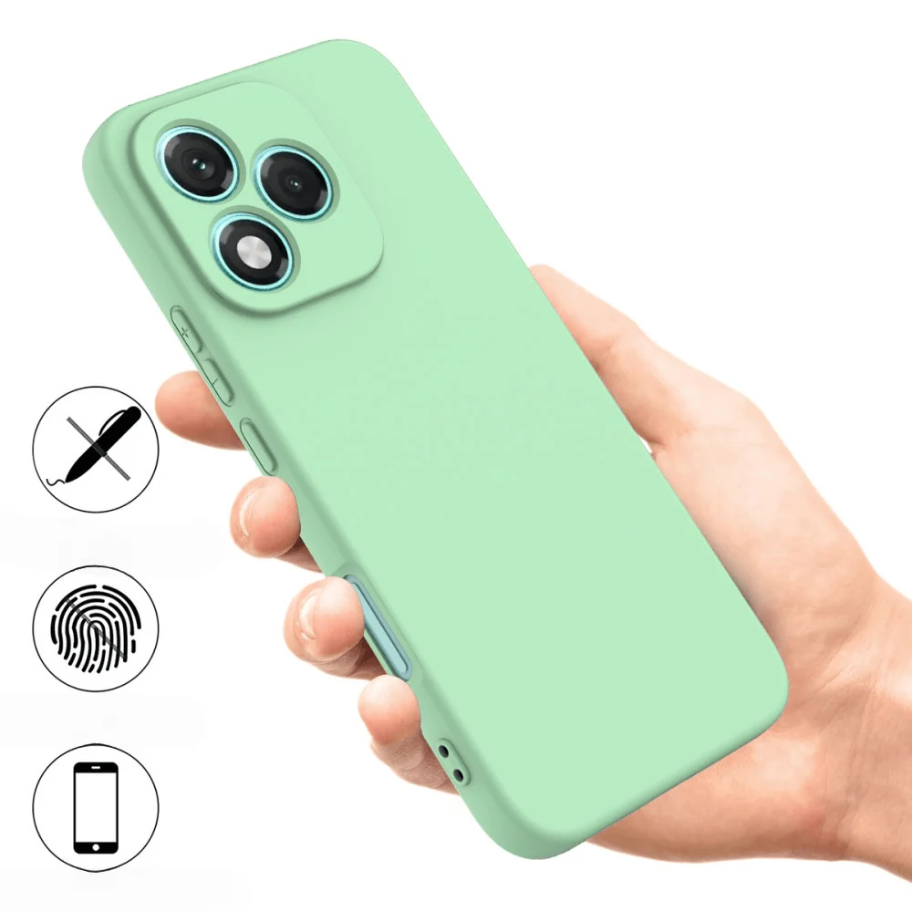 HONOR 400 Lite - Silikon Gummi Hülle mit Riemen - Image 23