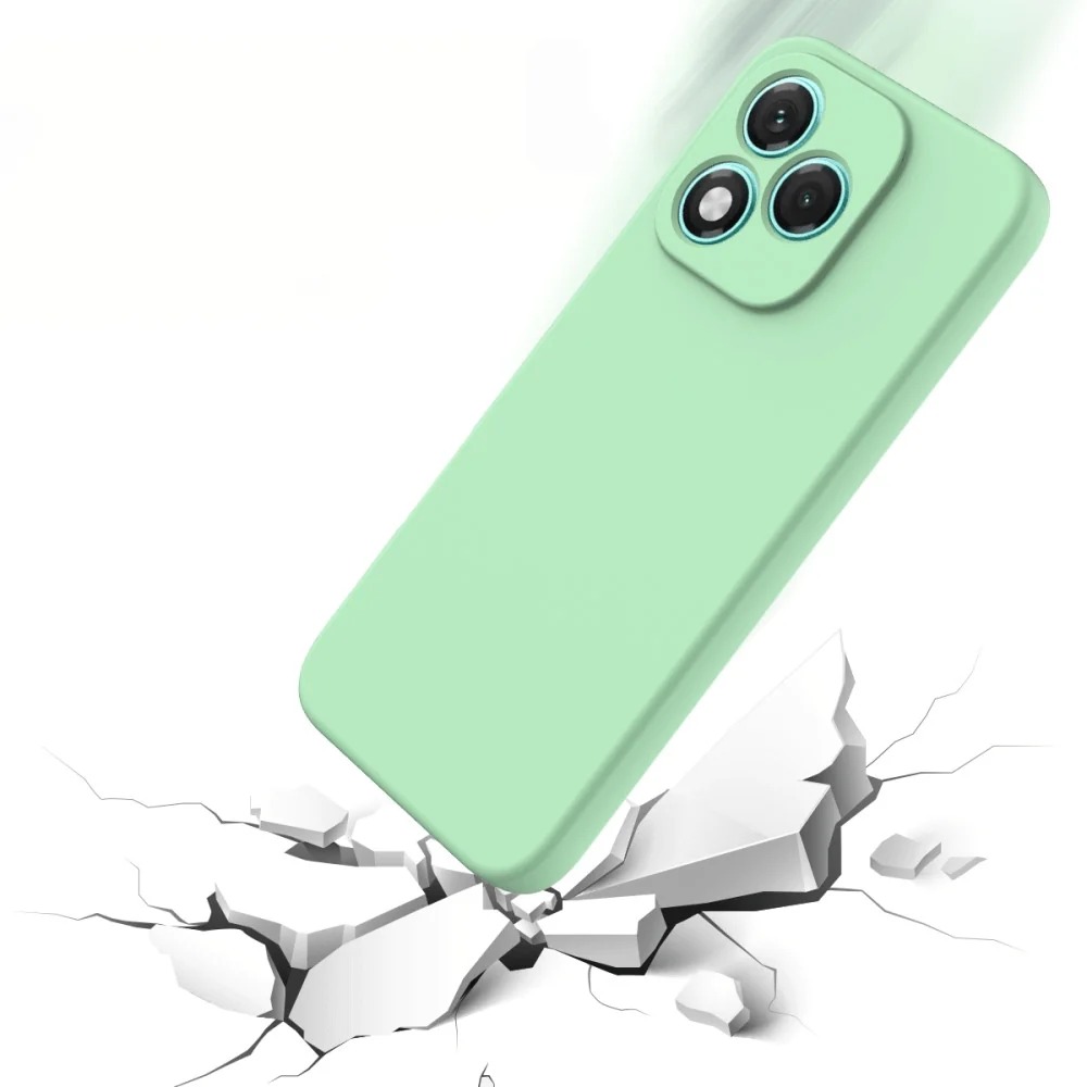HONOR 400 Lite - Silikon Gummi Hülle mit Riemen - Image 25